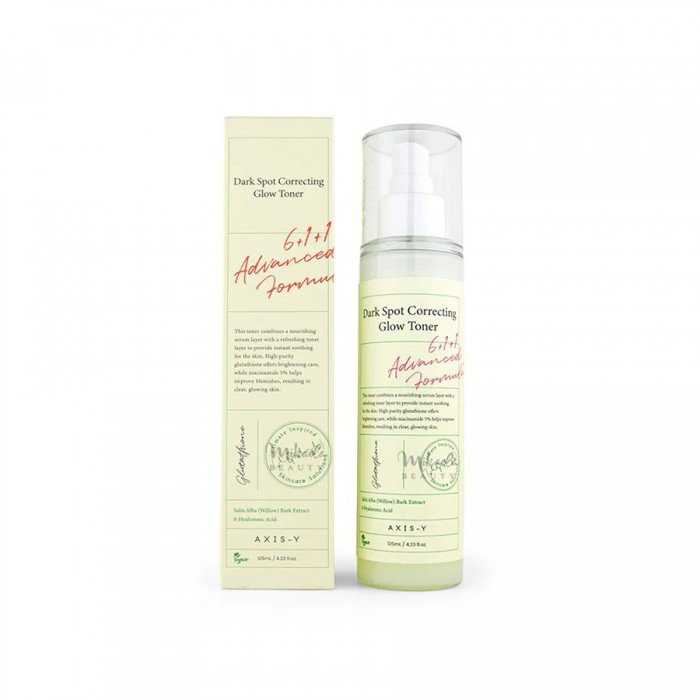 AXIS-Y Dark Spot Correcting Glow Toner 125 ML
Dark Spot Correcting Glow TonerElevate your skincare routine with the Dark Spot