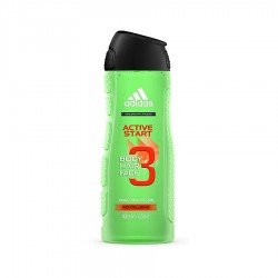 Adidas Active Start 3in1 Revitalising Shower Gel 400ml | فييلا بيوتي