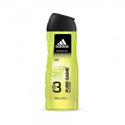 Adidas Shower Gel Pure Game 3 in 1 Relaxing 400ml | Veela Beauty