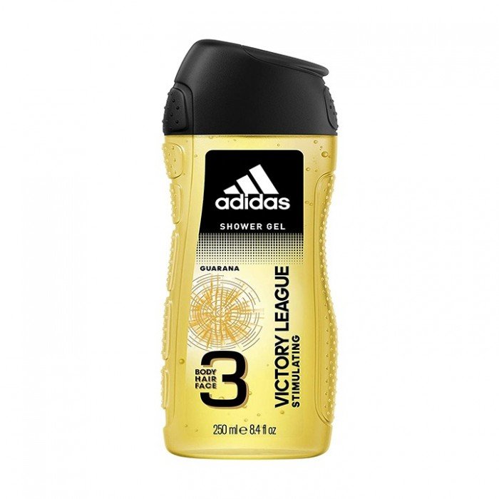 Adidas Victory League Shower Gel with Guarana for Men 3 in