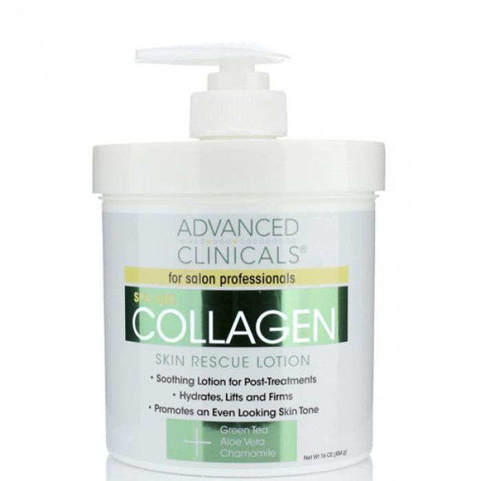 ADVANCED CLINICALS COLLAGEN CREAM - Helps eliminate the appearance of wrinkles, fine lines and sagging skin. Great to use under your eyes, neck, decollete, and hands. POWERFUL ANTI-AGING FORMULA - Delicate formula can b | Veela Beauty ADVANCED CLINICALS COLLAGEN CREAM - Helps eliminate the