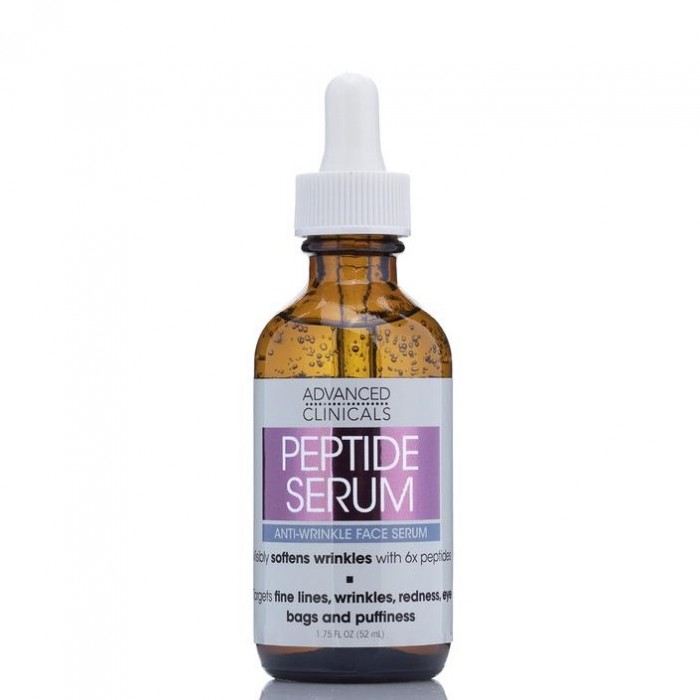 Our Peptide Serum is made with six powerful peptides that are proven to diminsh the look of premature aging and improve skin elasticity. Peptides are made up of amino acids that boost proteins such as collagen, keratin, | Veela Beauty Our Peptide Serum is made with six powerful peptides that