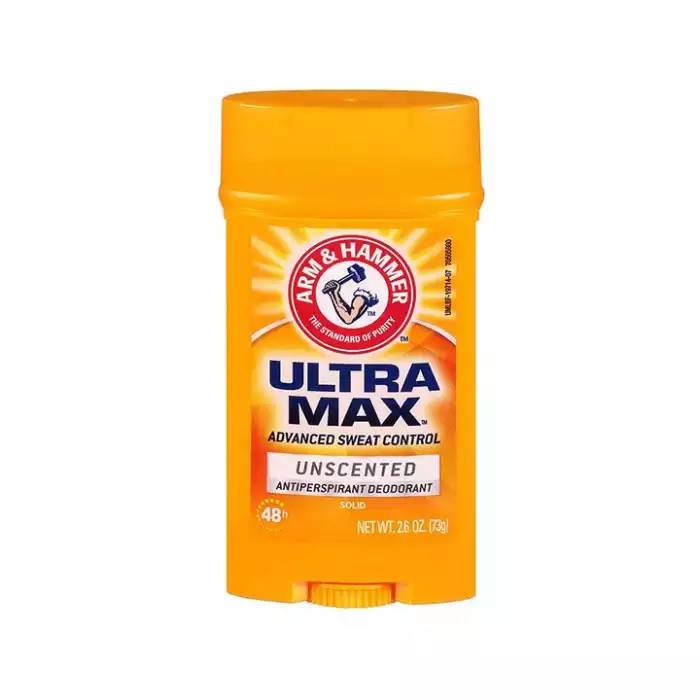 Arm Hammer Deodorant 26 Ounce Solid Ultra Max Unscented 76ml | Veela Beauty Arm Hammer Deodorant 26 Ounce Solid Ultra Max Unscented 76ml | Veela Beauty