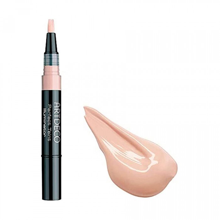 Brightening and light-reflecting cream concealer Brightening and light-reflecting concealer with brush applicator
Effect: Eliminates signs of tiredness
Medium coverage with long-lasting effect | Veela Beauty | فييلا بيوتي
