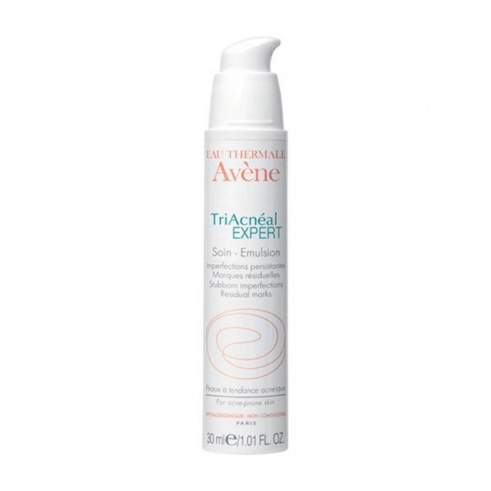 Clarify and hydrate your skin with Avene Triacneal Expert Emulsion, an all in-one clear skin solution to target unwanted blemishes and premature aging. This gentle formation works three fold to treat the main concerns o | Veela Beauty Clarify and hydrate your skin with Avene Triacneal Expert