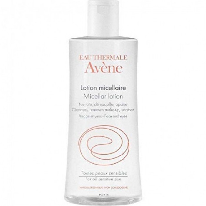 Remove makeup gently and effectively with the Avene Micellar Lotion Cleanser and Makeup Remover. The no-rinse formula is ideal those who suffer from sensitive skin, and those whose complexions are susceptible to repeate | Veela Beauty Remove makeup gently and effectively with the Avene