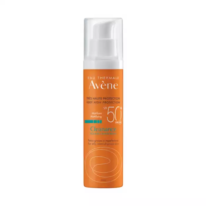 Protect your blemish-prone skin with the Avene Cleanance Very High Protection Sunscreen SPF50+, a skin-soothing moisturiser to protect and eliminate breakouts. This mattifying treatment with built-in SPF is the ideal pr | Veela Beauty Protect your blemish-prone skin with the Avene Cleanance