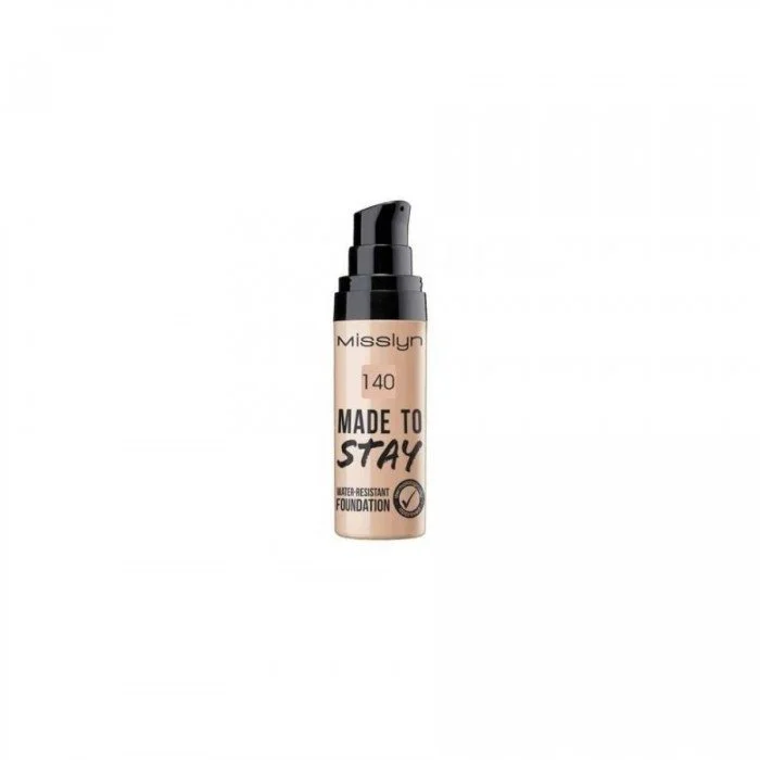 Misslyn Made To Stay WaterResistant Foundation140 Tawny Misslyn Made To Stay WaterResistant Foundation140 Tawny