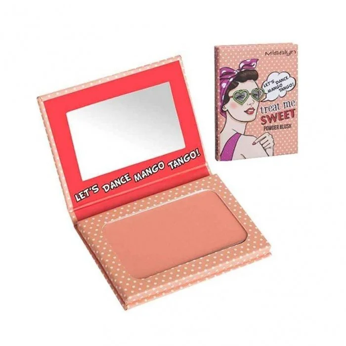 Misslyn Treat Me Sweet Powder Blush No 38 Lets Dance Mango Misslyn Treat Me Sweet Powder Blush No 38 Lets Dance Mango