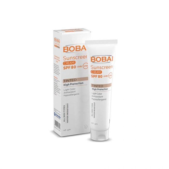 Bobai Sunscreen Tinted Spf 80 cream 60 gm BOBAI Tinted Cream for All Skin TypesProduct Description: BOBAI Tinted Cream offers