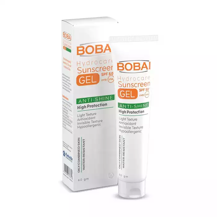 جل واقي من الشمس هيدروكير SPF 50 من بوباي كل الأنواع البشرة 60 مل واقي شمس جل واقي من الشمس هيدروكير SPF 50 من بوباي كل الأنواع البشرة 60 مل واقي شمس