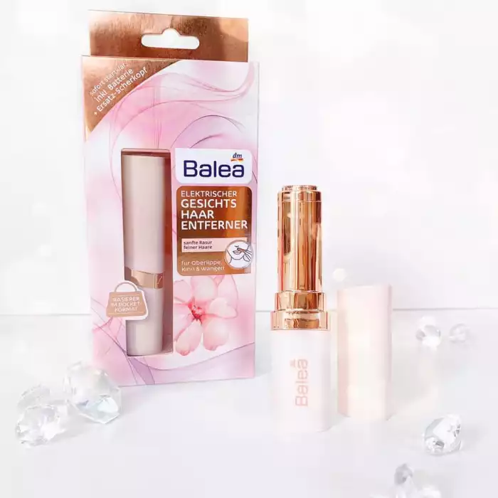 Balea Electric Facial Hair Remover 1 Pc مزيل شعر الوجه الكهربائي،بشرة