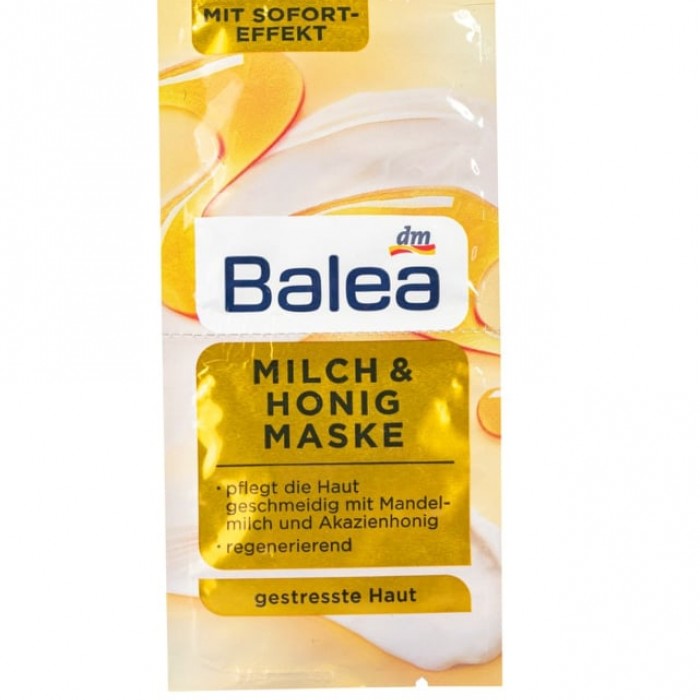 Balea Milk & Honey Mask 16 ml Balea Milk & Honey Mask 16 ml