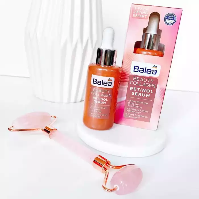 Balea Beauty Collagen Retinol Serum 30 ml The Balea Beauty Collagen Retinol Serum makes the skin