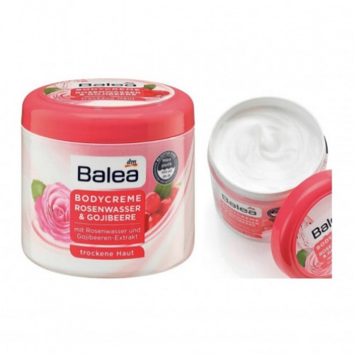 Balea Rose Water & Goji Berry Body Cream 500 ml Balea Rose Water & Goji Berry Body Cream 500 ml