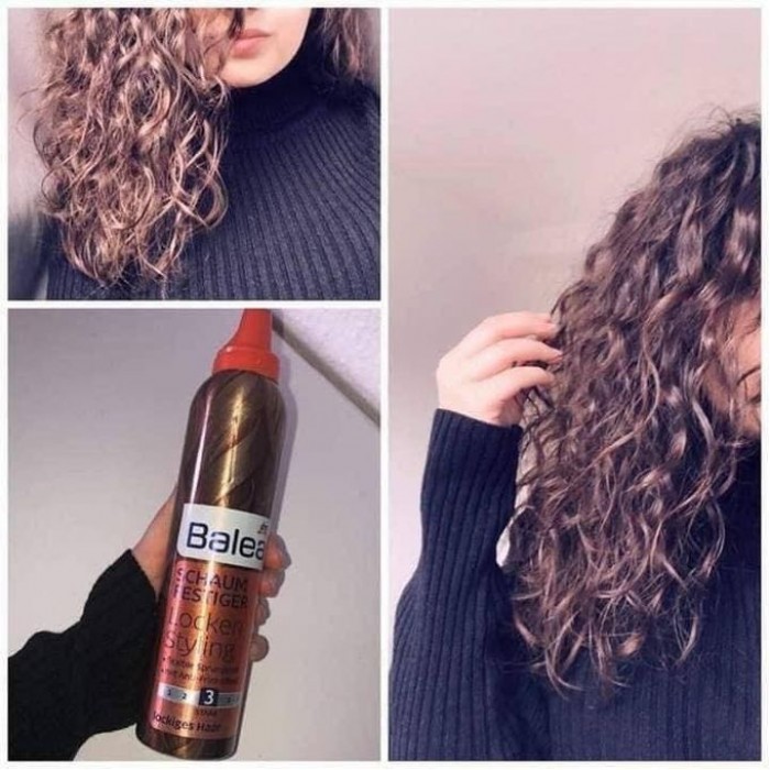 Flexible bounce with anti-frizz effect strong hold with UV