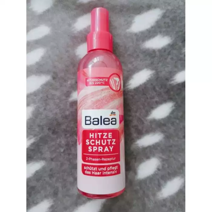 Balea Heat Protection 2-Phase Spray 200 ml protects the hair and nourishes it intensivelyHeat