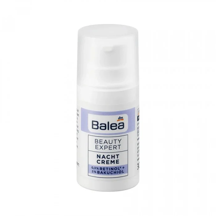 Balea Beauty Expert Night Cream 0.3% Retinol & 2% Bakuchiol 30ml Balea Beauty Expert Night Cream 0 | فييلا بيوتي