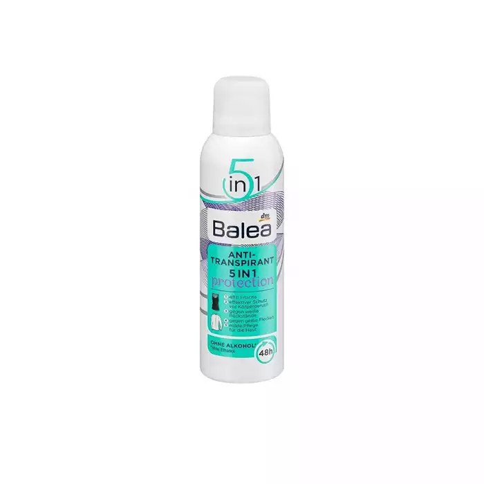 Balea - 5 In 1 Anti Transpirant Protection Balea 5 In 1 Anti-Transpirant Protection | Veela Beauty