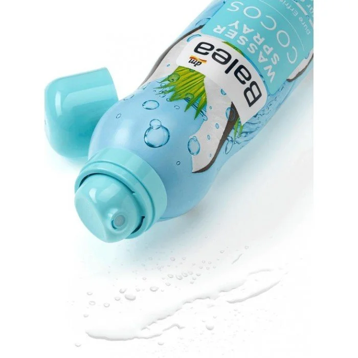 Balea Cocos water spray 150 ml Pure refreshment for face and bodyVitalizes the skinCooling