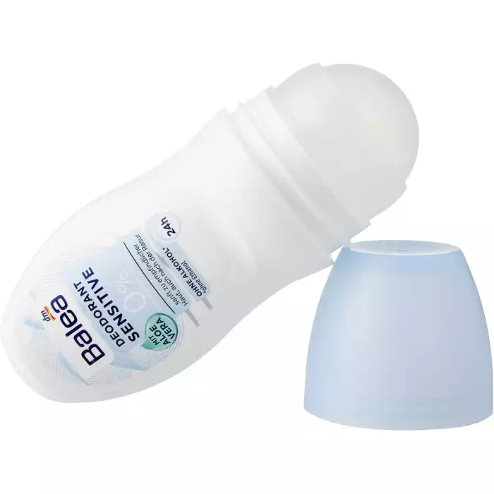 Gentle on sensitive skin, even after shaving24h protectionWith Aloe VeraWithout alcohol (without ethanol) The Balea Deodorant Roll -On Sensitive with Aloe Vera is gentle on sensitive skin - even after the shave. It off | Veela Beauty Gentle on sensitive skin, even after shaving24h