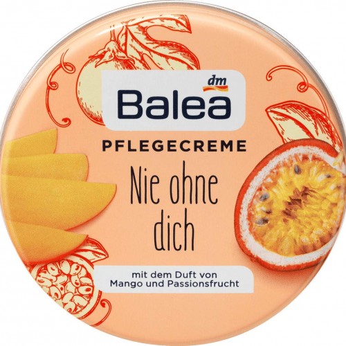 Balea Mango & Passion Fruit Care Cream 30 ml Balea Mango & Passion Fruit Care Cream 30 ml
