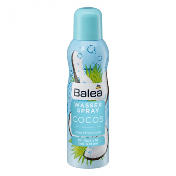 Balea Cocos water spray 150 ml Pure refreshment for face and bodyVitalizes the skinCooling