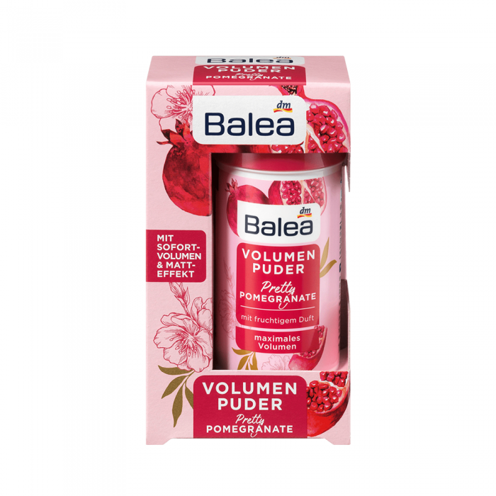 Balea Pretty Pomegranate Volume Powder 10 g The Balea Volume Powder Pretty Pomegranate gives your hair