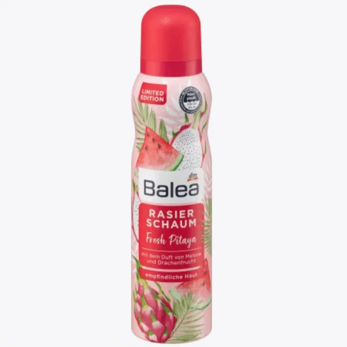 Pitaya Balea Refreshing Shaving Foam enchants with the