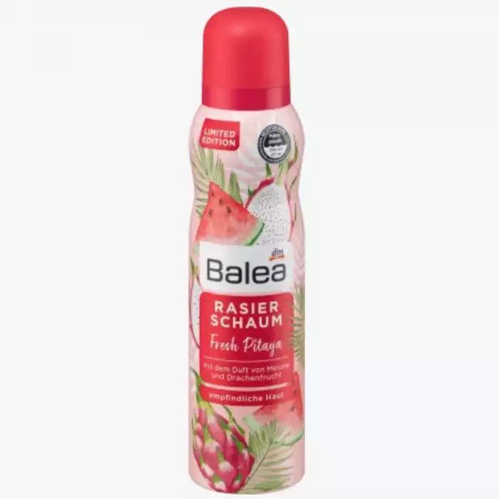 Balea Pitaya Shaving Foam 150Ml بيتايا رغوة الحلاقة المنعشة من