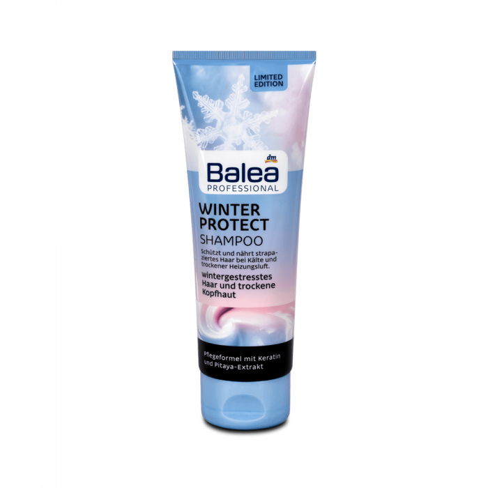 Cares for and nourishes damaged hair with anti-static formulaSilicone -free formulations rich Balea Professional Shampoo Winter Protect protects and nourishes damaged hair in the cold and dry heating air and prevents wit | Veela Beauty Cares for and nourishes damaged hair with anti-static