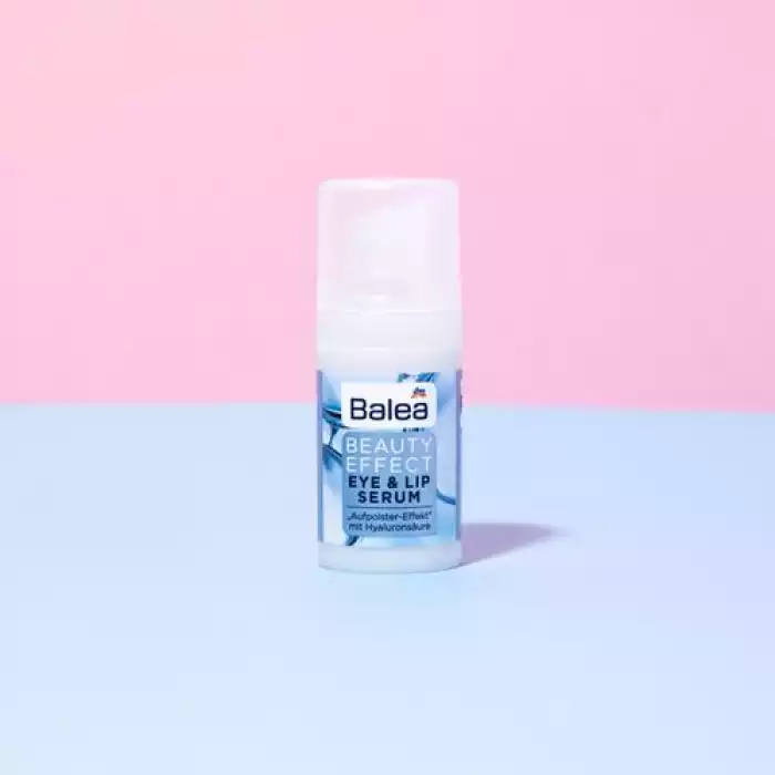 Firms and smooths, stimulates the skin cell structure, provides a plumping effect active ingredient test in vivo active ingredient test in vitro Balea Beauty Effect Eye & Lip Serum with hyaluronic acid and isoflavones t | Veela Beauty Firms and smooths, stimulates the skin cell structure