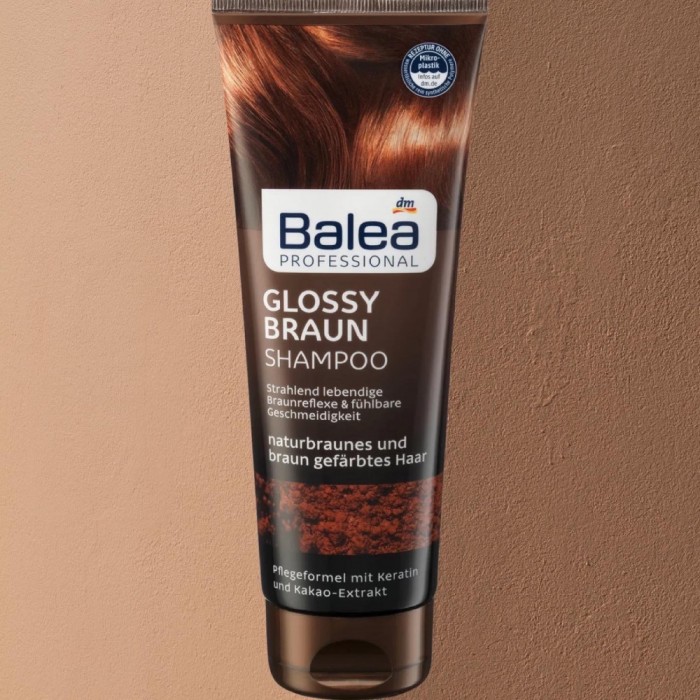 For natural brown and brown colored hair Radiant, lively