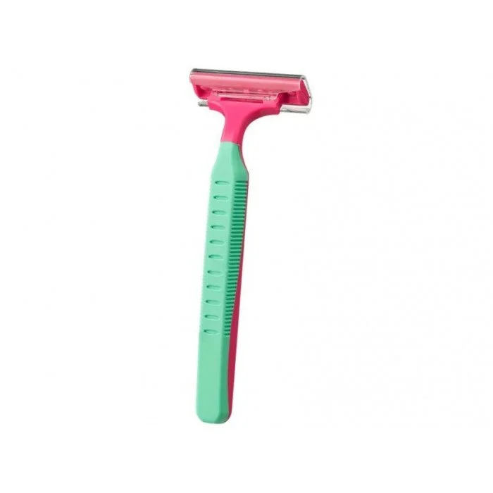 Balea Disposable Razor 2 Blades 5 Pcs بشرة ناعمة ، غير معقدة وآمنة ،