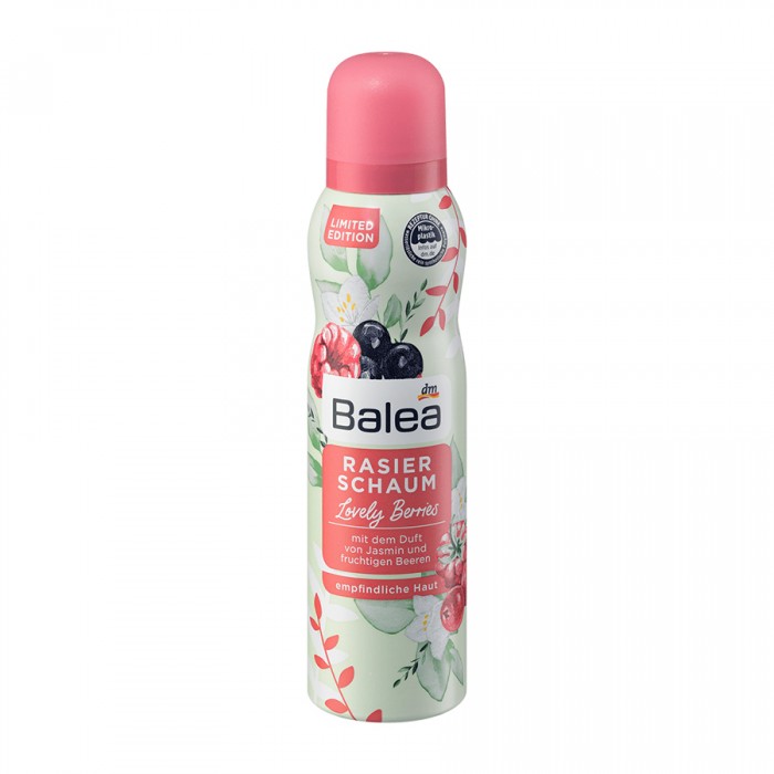 Balea Lovely Berries Shaving Foam 150 Ml Balea Lovely Berries Shaving Foam 150 Ml Effective Ingredients | Veela Beauty