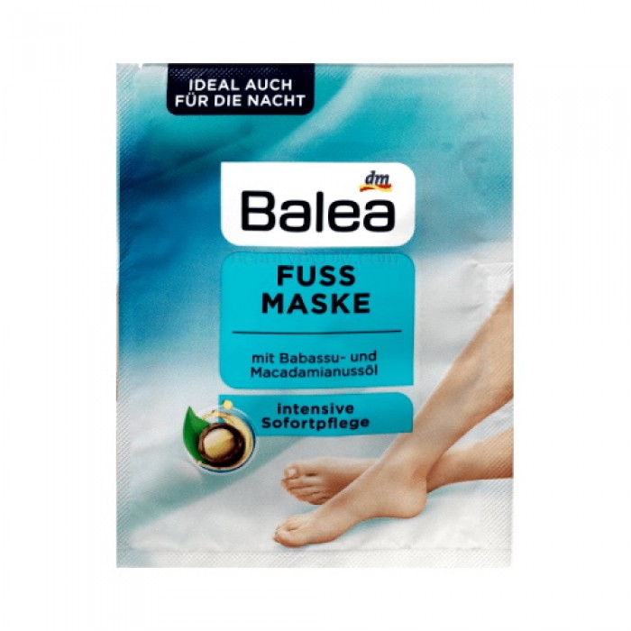 Intensive careGives a silky and soft feeling on the skinDispatches moistureProtectiveThe Balea foot mask cares for your feet intensively with regenerating macadamia nut oil. The valuable oil of the babassu nut, which co | Veela Beauty Intensive careGives a silky and soft feeling on the skinDispatches moistureProtectiveThe Balea foot mask cares for your feet intensively with regenerating macadamia nut oil. The valuable oil of the babassu nut, which co | Veela Beauty