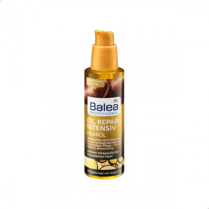 Balea Oil Repair Intensive Hair Oil 100 ml For extremely stressed & dry hairUltralight, non-greasy