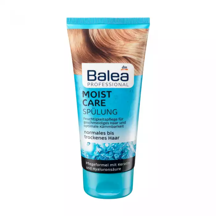 Lively, Smooth, Well -Groomed: The Balea Professional Conditioner Moist Care Cares For The Scalp And Ensures Noticeable Suppleness Right Down To The Tips. With The Natural Moisture Boosters Hyaluronic Acid And Panthenol | Veela Beauty Lively, Smooth, Well | فييلا بيوتي