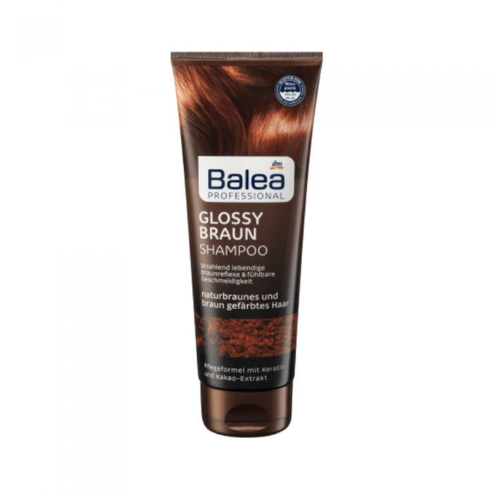 For natural brown and brown colored hair Radiant, lively