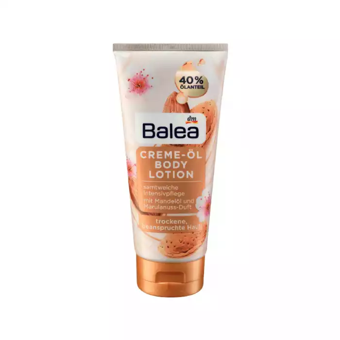 Velvety-soft intensive care with almond oil and marula nut