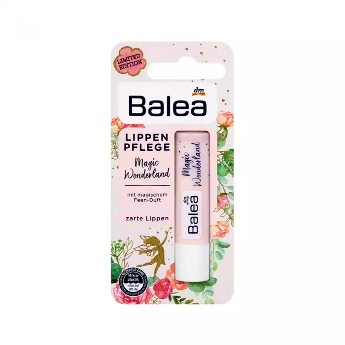 The Balea Lip Care Magic Wonderland Gives Your Lips Noticeable Suppleness. It Provides Care And Protection With A Magical Scent, Shea Butter, Vitamin E And Beeswax. The Recipe Is Without Microplastics And Water-Soluble | Veela Beauty The Balea Lip Care Magic Wonderland Gives Your Lips