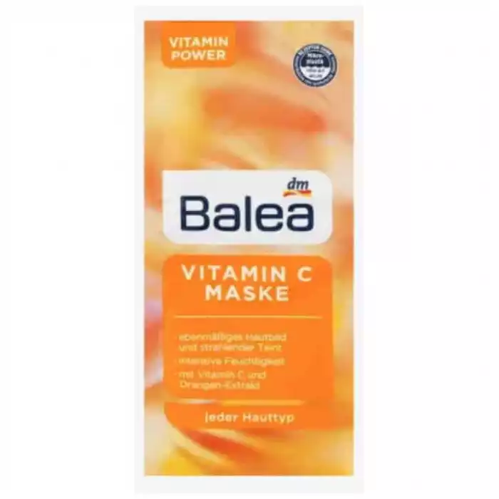 The Balea Vitamin C Mask supplies the skin with valuable