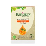 Banjaras Multani Mitti Orange Face Pack Powder 100g