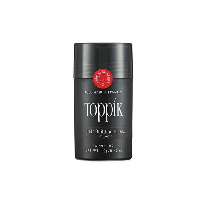 TOPPIK HAIR BUILDING FIBERS BLACK 12GM | فييلا TOPPIK HAIR BUILDING FIBERS BLACK 12GM | فييلا