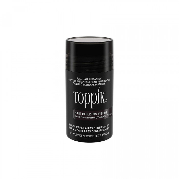 Toppik Hair Building Fibers, Dark Brown | Veela Beauty Toppik Hair Building Fibers, Dark Brown | فييلا