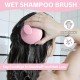 Ams Pink Silicone Tip Scalp Massager Shampoo Brush This shampoo brush allows you to massage your scalp gently while washing your