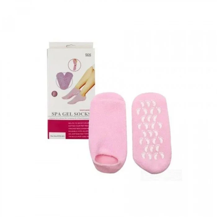 Moisturizing Spa Gel Socks 2 PCS Innovative socks with active gel rapidly regenerate and moisturize chapped and cracked heels