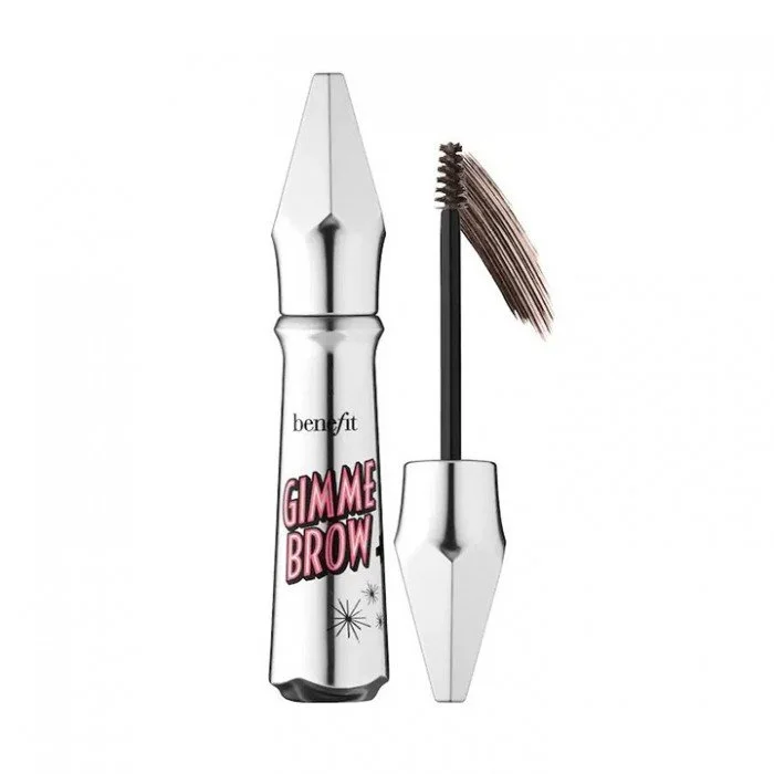 A brow-volumizing tinted gel with tiny microfibers that A brow-volumizing tinted gel with tiny microfibers that