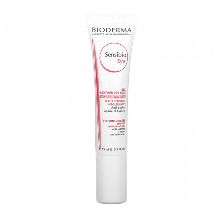 Reawaken your eyes tired appearance with the Sensibio Gel Eye Contour from Bioderma. Complete with an active hyaluronic acid formula, this eye cream is designed to reduce the appearance of wrinkles and crows feet for a | Veela Beauty Reawaken your eyes tired appearance with the Sensibio Gel