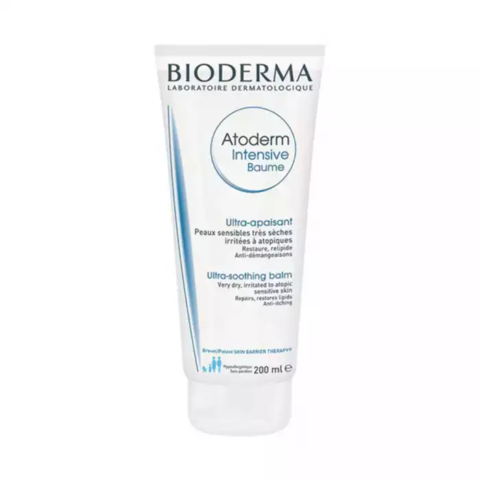 Intensively act on the symptoms of atopic skin with Bioderma Atoderm Intensive Ultra-Soothing Balm, a restorative cream for the whole family. When skin is atopic and dry, it can be extremely irritable, itchy and uncomfor | Veela Beauty Intensively act on the symptoms of atopic skin with
